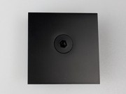 Shower Bracket - Concealed Fixing - 44 x 44 - Matt Black